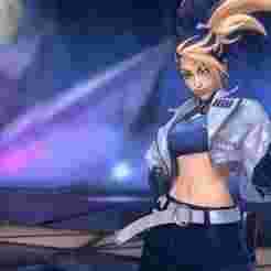 KDA All Out Akali  Kunai