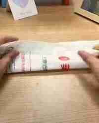 Plastik torba silindiri - simge seçenekleriyle