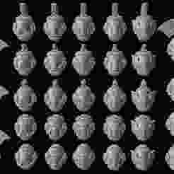 Ultra warrior helmets Set  Re-Upload