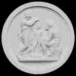 Minerva Adds a Soul to the Human Being Created by Prometheus