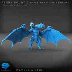 Azure Bound - Three-Headed Wyvern Akt (Early Access Mini)